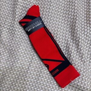 Breedwell Red and Black Athletic Socks